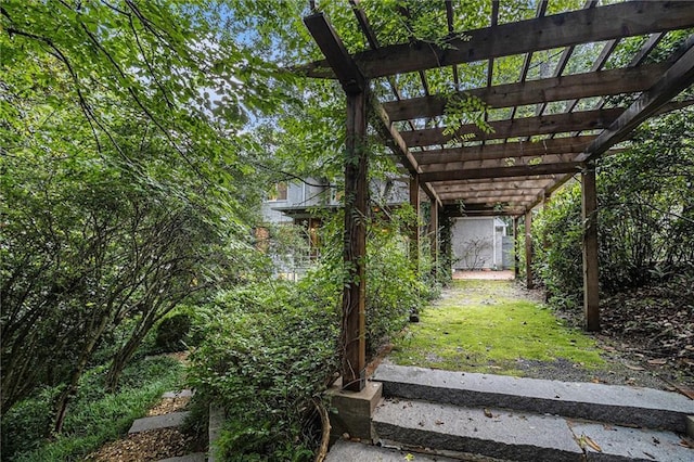 80 Stratford Pl NE, Atlanta, GA 30342 - view of yard featuring a pergola