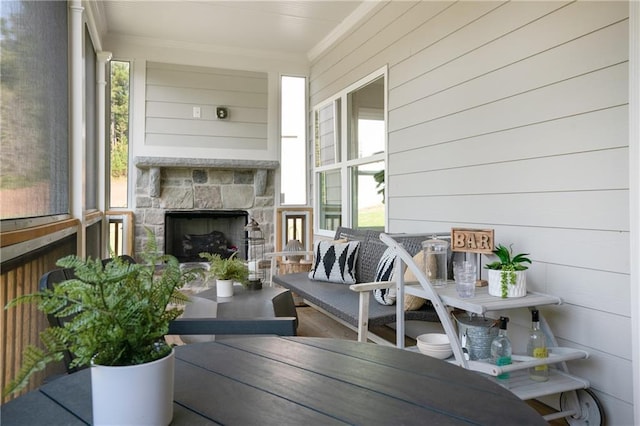 150 Azalea Xing, Dallas, GA 30132 - sunroom with plenty of natural light