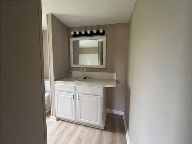 8775 Al Highway 9 Al Highway Unit 9, Cedar Bluff, AL 35959 - bathroom with vanity and wood finished floors