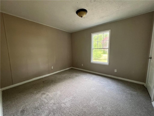 8775 Al Highway 9 Al Highway Unit 9, Cedar Bluff, AL 35959 - carpeted empty room with baseboards and a textured ceiling