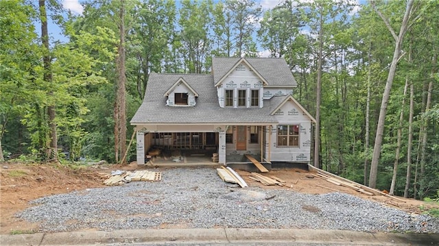 3040 Cypress Cv, Ball Ground, GA 30107 - view of front of house featuring a shingled roof