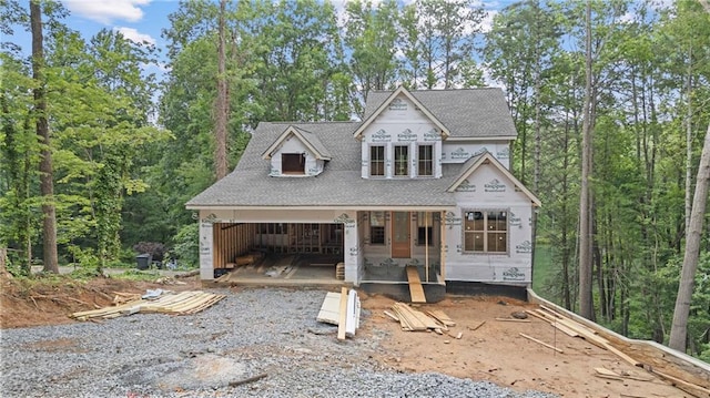 3040 Cypress Cv, Ball Ground, GA 30107 - property in mid-construction featuring roof with shingles