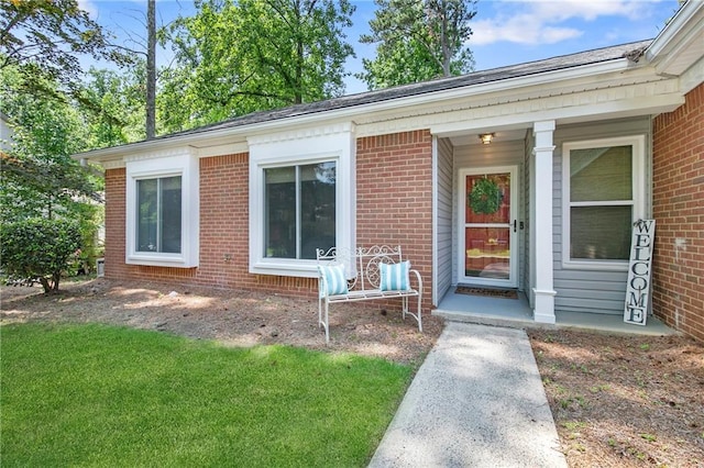 1208 Brandl Dr SW, Marietta, GA 30008 - entrance to property with brick siding