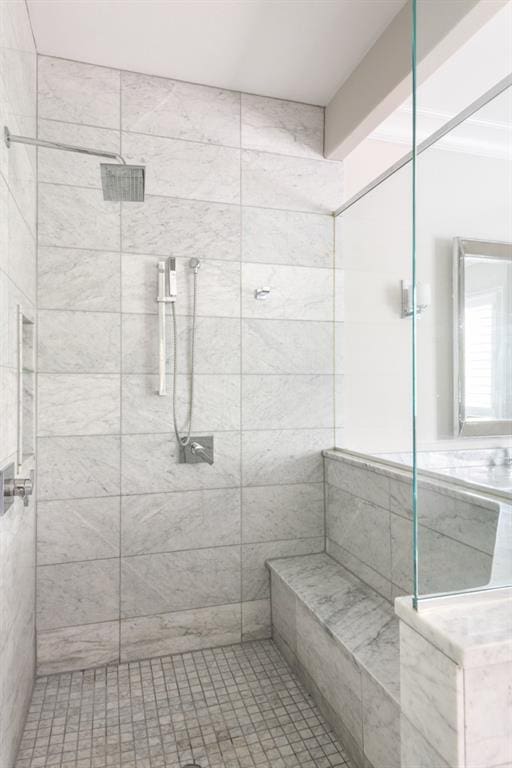 22 Mount Paran Rd, Atlanta, GA 30327 - full bathroom featuring a tile shower
