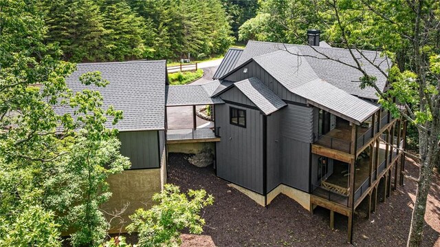 453 Settlers Ridge Rd, Ellijay, GA 30540 - view from above of property