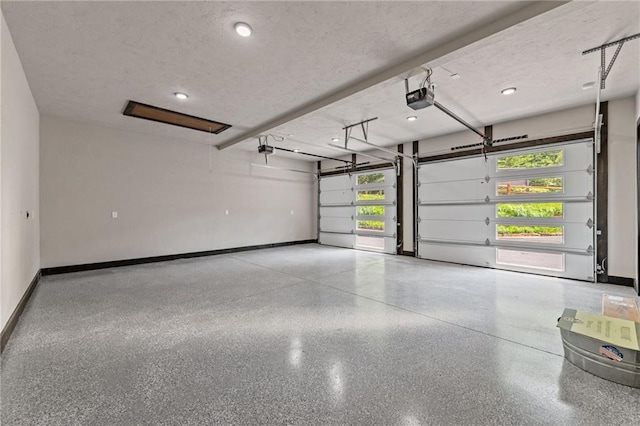 453 Settlers Ridge Rd, Ellijay, GA 30540 - garage featuring a garage door opener