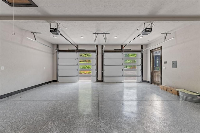 453 Settlers Ridge Rd, Ellijay, GA 30540 - garage featuring a garage door opener