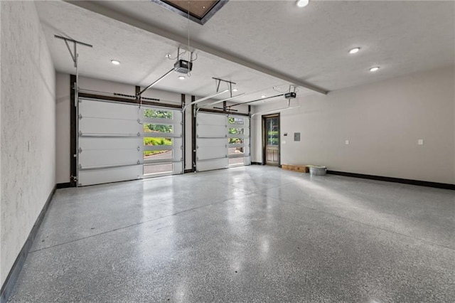 453 Settlers Ridge Rd, Ellijay, GA 30540 - garage featuring a garage door opener