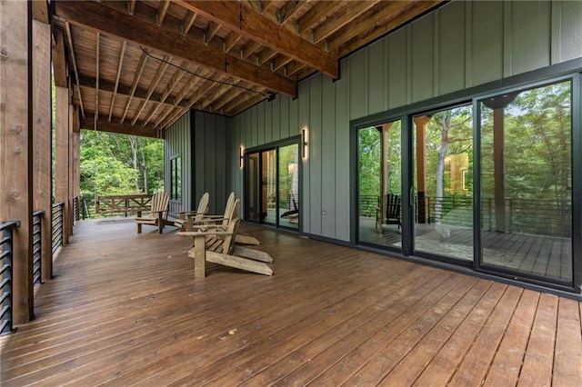 453 Settlers Ridge Rd, Ellijay, GA 30540 - view of wooden deck