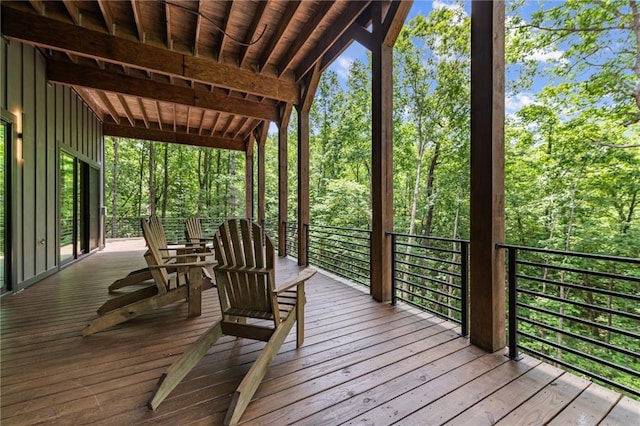 453 Settlers Ridge Rd, Ellijay, GA 30540 - view of wooden deck