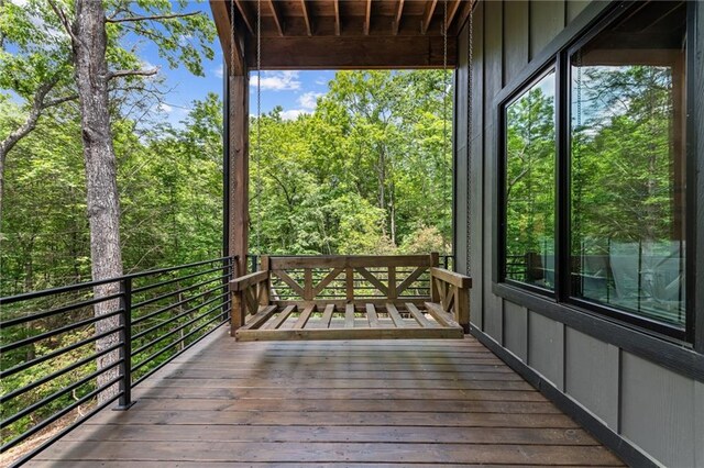 453 Settlers Ridge Rd, Ellijay, GA 30540 - view of deck