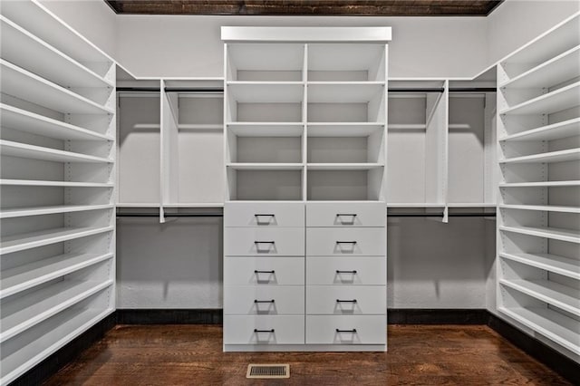 453 Settlers Ridge Rd, Ellijay, GA 30540 - spacious closet featuring dark wood-style flooring