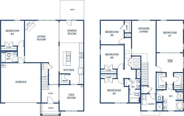 5430 Flat Rock Pt, Stonecrest, GA 30038 - property floor plan