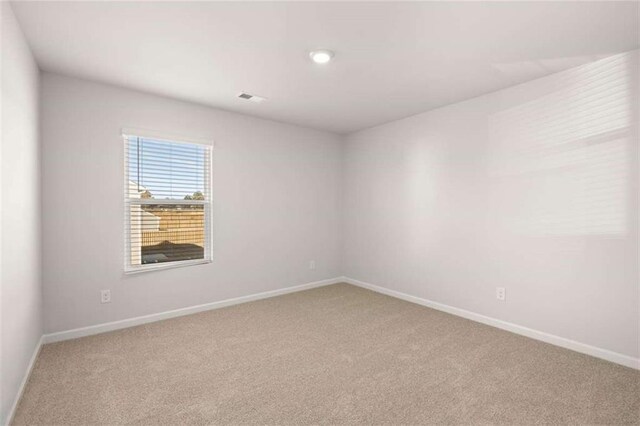 5430 Flat Rock Pt, Stonecrest, GA 30038 - empty room featuring light colored carpet, baseboards, and recessed lighting