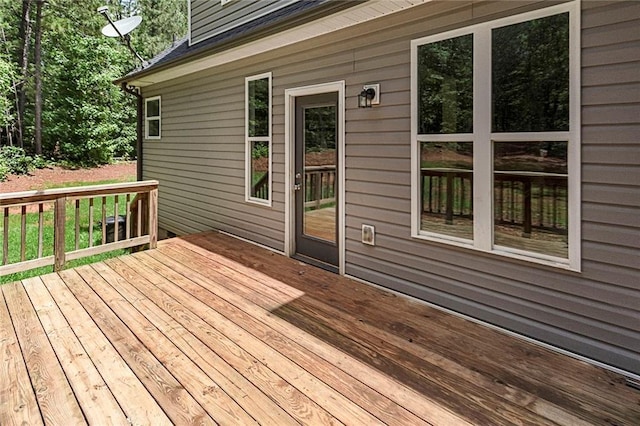 view of deck