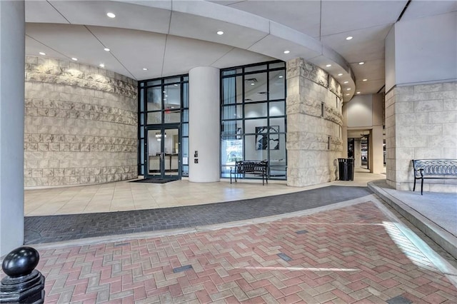 view of building lobby