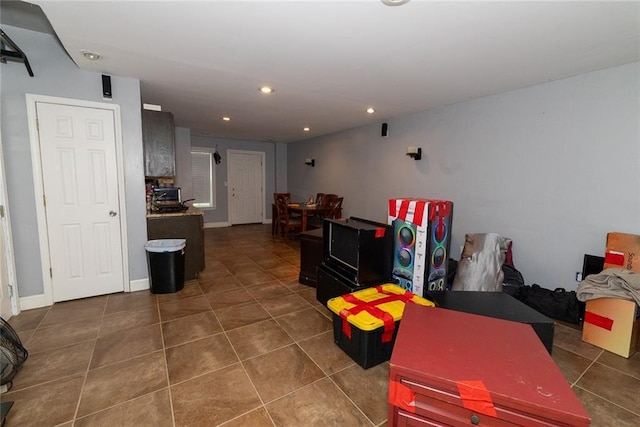 8601 Flint Hill Rd, Douglasville, GA 30135 - playroom featuring tile patterned floors and recessed lighting