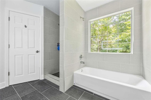 bathroom featuring tile patterned flooring