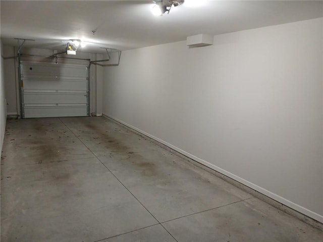 6603 Sterling Dr, Atlanta, GA 30328 - garage with baseboards
