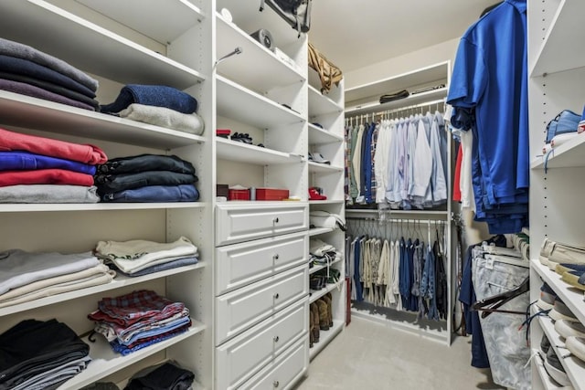 view of spacious closet
