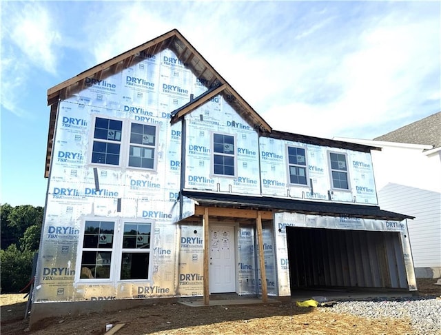 104 Alpine Ct, Dallas, GA 30132 - unfinished property with an attached garage