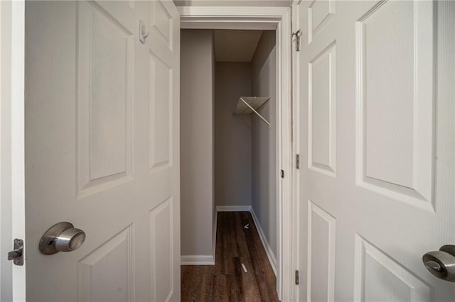 view of closet