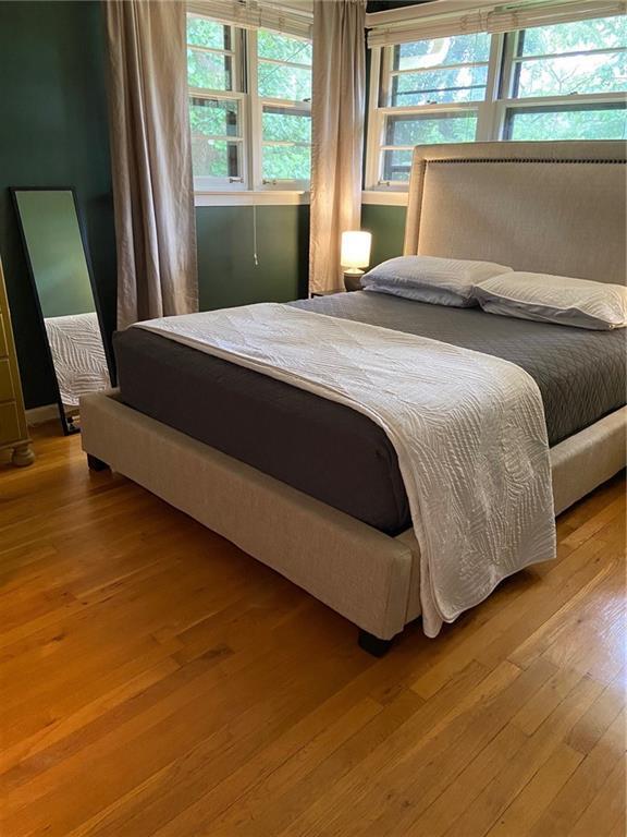406 S Hillcrest Dr SW, Marietta, GA 30064 - bedroom with multiple windows and hardwood / wood-style flooring