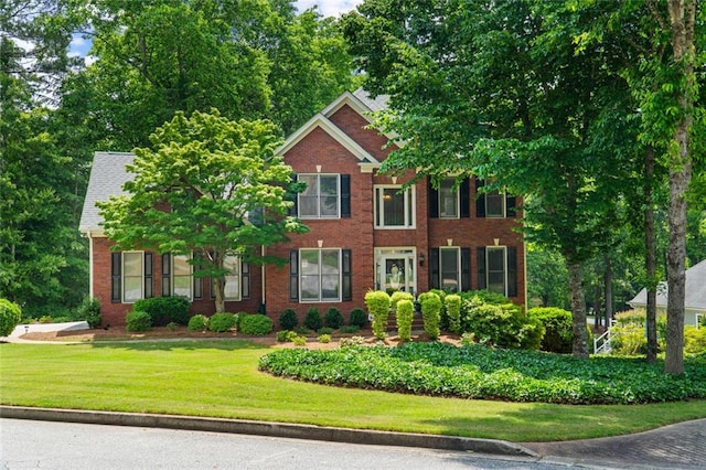 3642 Fowler Rdg, Douglasville, GA 30135 - colonial inspired home featuring brick siding and a front yard