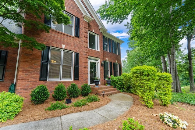 3642 Fowler Rdg, Douglasville, GA 30135 - doorway to property with brick siding