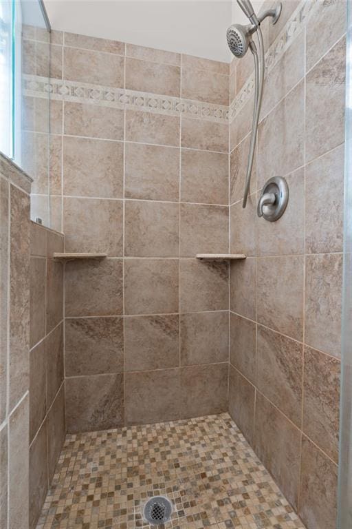 3642 Fowler Rdg, Douglasville, GA 30135 - bathroom featuring a tile shower