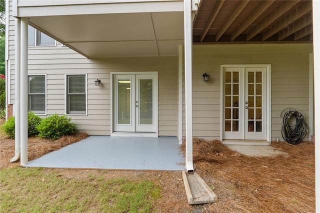 3642 Fowler Rdg, Douglasville, GA 30135 - entrance to property featuring french doors and a patio