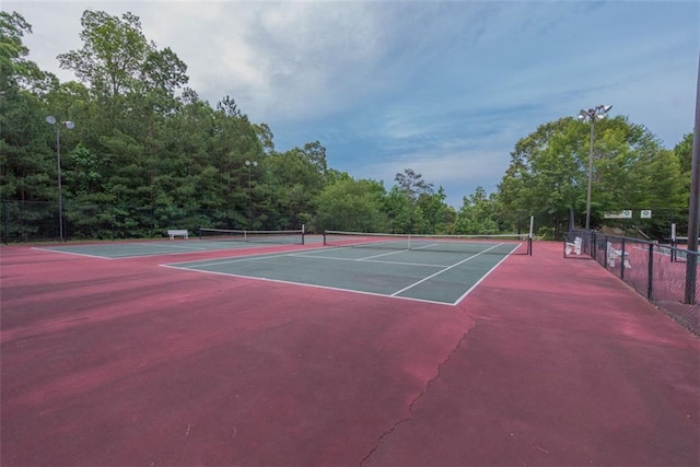 3642 Fowler Rdg, Douglasville, GA 30135 - view of tennis court