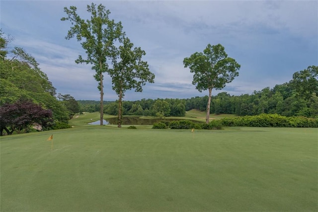 3642 Fowler Rdg, Douglasville, GA 30135 - view of community featuring golf course view, an area to practice putting, and a water view
