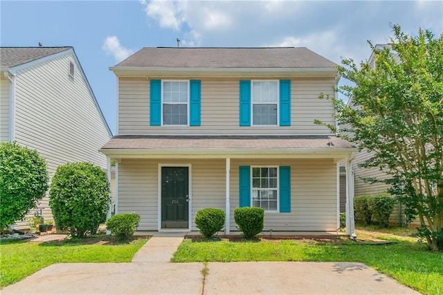 256 Turnstone Rd, Stockbridge, GA 30281 - view of front of home featuring a porch