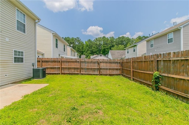 256 Turnstone Rd, Stockbridge, GA 30281 - view of yard featuring central AC unit