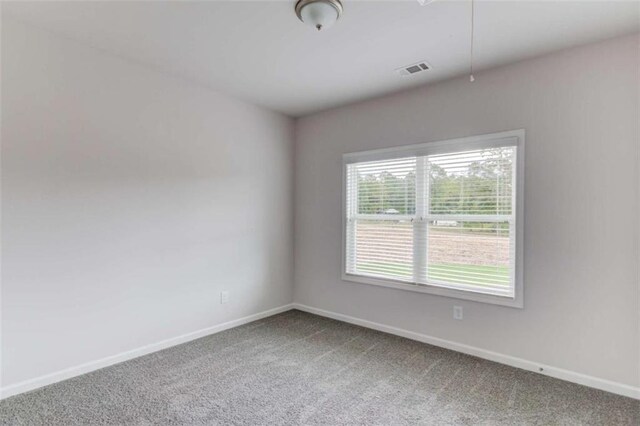 unfurnished room with carpet flooring