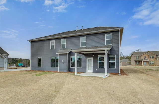 512 Dolce Rd, Locust Grove, GA 30248 - back of house featuring a patio and a ceiling fan