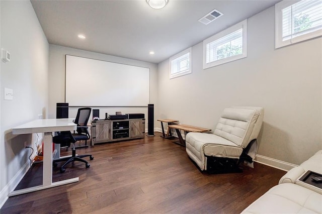 10035 River Rock Dr, Roswell, GA 30076 - office space with wood finished floors and recessed lighting