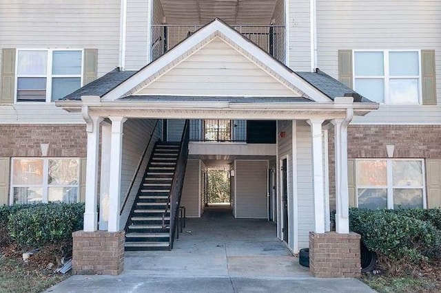 10303 Waldrop Pl, Decatur, GA 30034 - doorway to property with brick siding