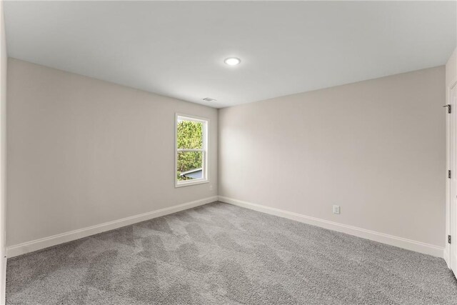392 Brookstone Trl, Dawsonville, GA 30534 - empty room featuring baseboards, recessed lighting, and carpet