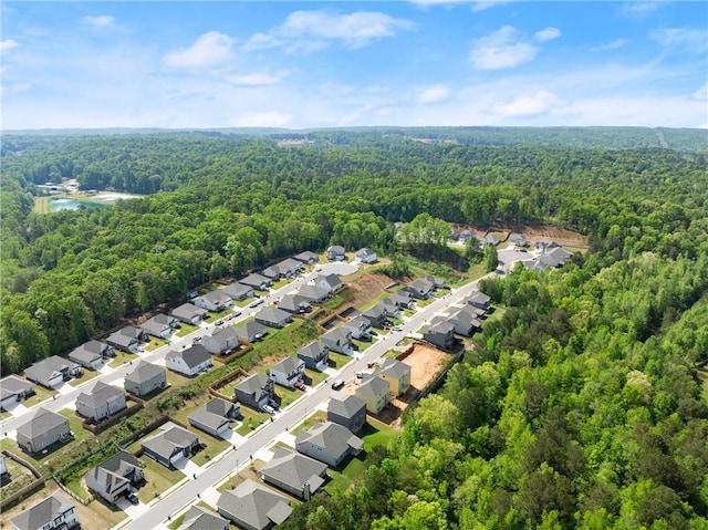 392 Brookstone Trl, Dawsonville, GA 30534 - drone / aerial view with a residential view and a wooded view