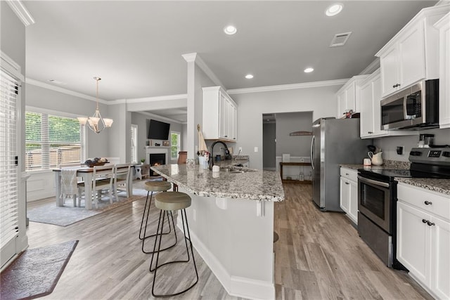 4381 Highland Gate Parkway, Gainesville, GA 30506 - kitchen with a sink, white cabinets, and stainless steel appliances
