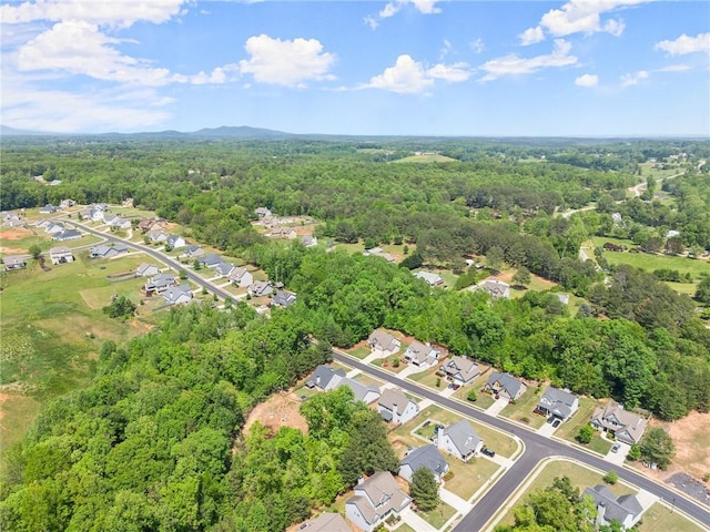 4381 Highland Gate Parkway, Gainesville, GA 30506 - bird's eye view featuring a residential view and a view of trees