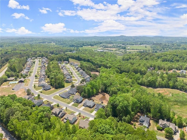 4381 Highland Gate Parkway, Gainesville, GA 30506 - bird's eye view with a residential view and a forest view