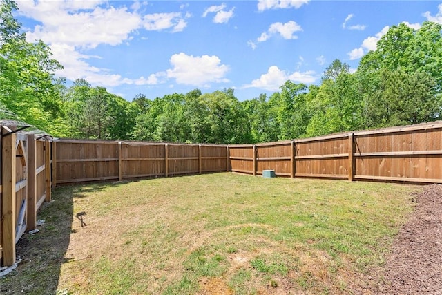 4381 Highland Gate Parkway, Gainesville, GA 30506 - view of yard with a fenced backyard