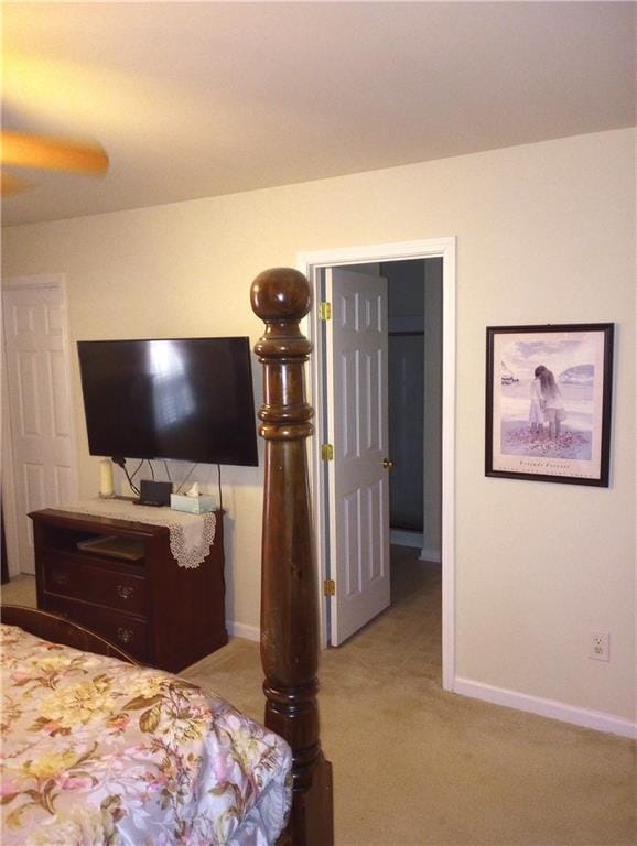 102 Ozark Trl, Canton, GA 30114 - carpeted bedroom featuring baseboards