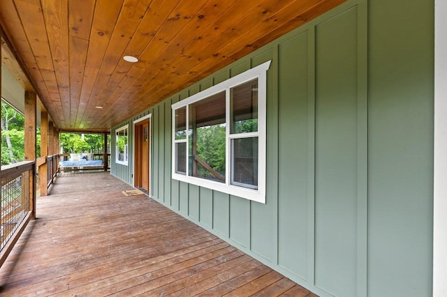 35 Indian Trce, Mineral Bluff, GA 30559 - wooden deck with a porch