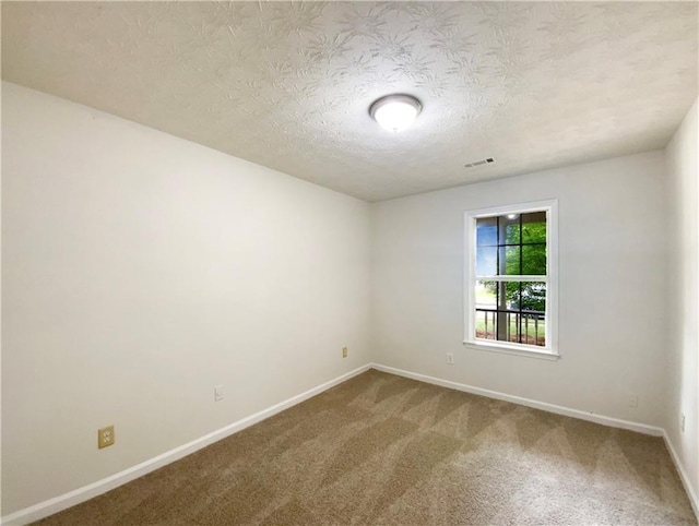 2012 Elm Grove Ln, Hampton, GA 30228 - carpeted empty room featuring baseboards, a textured ceiling, and visible vents