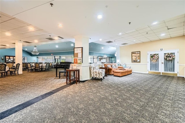 1800 Clairmont Lk Unit A310, Decatur, GA 30033 - community lobby featuring a paneled ceiling