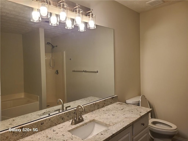 303 Tara Commons Cir, Loganville, GA 30052 - full bathroom featuring vanity, a shower, and a bathtub